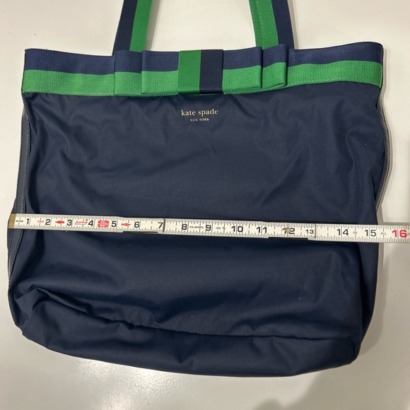 Kate Spade Black and Green Nylon Bag - Picture 9 of 11